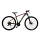 Велоcипед Спортивный 29" Corso "Magnus" рама алюминиевая 19", 27 скоростей. Black and Red (127951)
