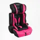 Автокресло Joy универсальное, с бустером, группа 1/2/3, 9 - 36 кг. Black and Pink (154939)