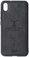 Чехол-накладка TOTO Deer Shell With Leather Effect Case Xiaomi Redmi 7A Black