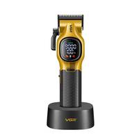 Машинка для стрижки акумуляторна VGR V-886C GOLD золотиста