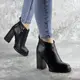 Ботильоны женские Fashion Tito 2458 37 размер 24 см Черный