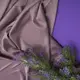 Ткань плательная атлас шелк Vanessa фрез лиловый