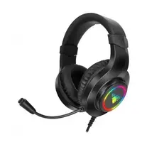 Наушники игровые полноразмерные JEDEL GH248 проводные с микрофоном Чёрные