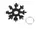Мультитул в виде снежинки SNOWFLAKE WRENCH TOOL