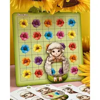 Дерев'яний пазл-сортер "Овечка на галявині" Ubumblebees (ПСФ096) PSF096, 20 карт