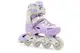 Роликовые коньки Scale Sports LF-5 колеса PU светятся. Violet (размер 39-42) (1533797796)