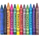 Восковые карандаши 12 цветов CRAYONS 2688A
