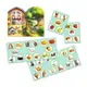 Деревянная настольная игра "Дикие и домашние животные" Ubumblebees (ПСФ021) PSF021 сортер-комодик