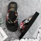 Вьетнамки женские черные Б1514
