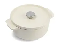Каструля с крышкой KitchenAid СС006059-001 26 см 5.2 л кремовая