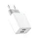 Адаптер сетевой XO Dual USB charger L65 |2USB, 2.4A|