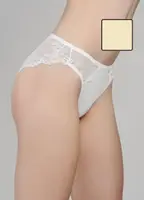 Amelia трусики женские молочные Oro XL