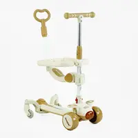 Самокат 5 в 1 "Scooter", многофункциональный, Skyper. Biege/Brown (169217)