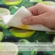 Скатерть с защитой от пятен IDEIA 140х170 см хлопок, Teflon эффект лайм