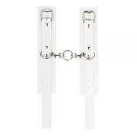Наручники Leather Standart Hand Cuffs, White