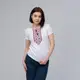 Женская футболка с вышивкой "Сила Рода" белая M