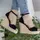 Женские босоножки Fashion Labelle 2729 38 размер 24 см Черный