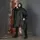 Poncho Pilgrim Rip-Stop Black (8614)