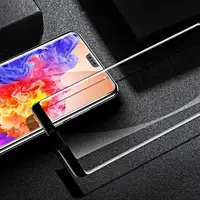 Захисна плівка Baseus для Huawei P20 Full-Screen Curved (2 шт.), Black (SGHWP20-KR01)