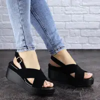 Женские босоножки Fashion Rocky 1825 38 размер 24,5 см Черный