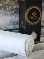 Beyaz простирало сатин-страйп 280х280см. Наволочки 50х70см. Belizza Турция.