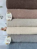 Lux cotton Grand махровые полотенца 70х140см., 6 шт/уп. CestepeТурция.