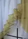 Кухонный комплект на карниз 1,5м. Цвет белый с бежевым. Код 023к 52-0952
