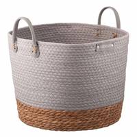 Кошик для зберігання Ardesto Minimalism ARHC2508RG 35х35х27 см 24 л сіра