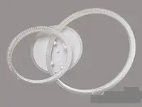 Стельова LED-люстра з діммером і підсвічуванням, 80W MX77012/2B LED 3color dimmerдне