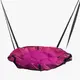 Детская качеля-гамак HMK GL0895 съемная водонепроницаемая подушка. Dark Pink (178395)