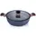 Сотейник із кришкою Fissman Diamond Grey FS-4306 28 см 4.4 л чорний