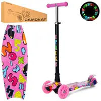 Самокат I-Trike Maxi JR3-055-3-WP23 78-87 см розовый