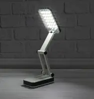 Настольная лампа трансформер 24 LED LH-666 White/Black (93800)