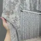 Готовая тюль (3х2,7м.) жаккард, коллекция "Мрамор Al-1, цвет серый. Код 1664т 42-0675
