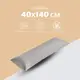 Подушка для сна и отдыха 40x140 cм CUBE IDEIA серая для тела длинная подушка антиаллергенная