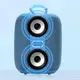 Портативная Bluetooth колонка TG658 8W с RGB подсветкой, переносная аккумуляторная колонка. Цвет: синий