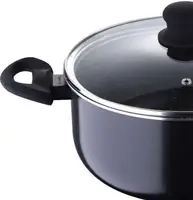 Каструля з мармуровим антипригарним покриттям на 2,2 л Bergner BG-7762-BK