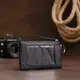 Небольшая кожаная документница Vintage 20461 Черный