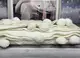 Krem вязаный акриловый плед. Zeyd Home Турция.