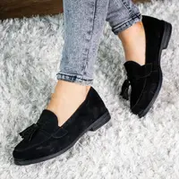 Лофери жіночі Fashion Umgow 3015 37 розмір 24 см Чорний