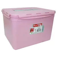 Контейнер з ручкою великий Fresh Box 11 л рожевий