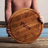 Доска для нарезки "Pizza Board Game", 25 см, английский
