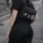 Тактическая сумка для патчей Cordura 600D — 5 карманов, мессенджер черный из ткани.