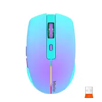 Мышь MEETION 2.4G+Bluetooth Dual Mode gaming mouse BTM002 |1000-1200-1600dpi, 6keys, Type-C Charging, RGB|
