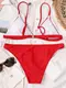 Купальник женский раздельный 5171-red-L красный