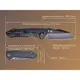 Чем складывание Weknife High-Fin XL WE24010-1