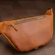 Кожаная мужская винтажная сумка на пояс Vintage 20371 Коричневый