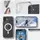 Чехол Spigen для iPhone 16 - Ultra Hybrid MagFit, White (ACS08205)