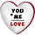 Подушка сердце 3D You and me Love 40х40х7,5 см (3DPS_15L021_KR)