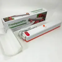 Вакууматор Freshpack Pro вакуумный упаковщик пищи, бытовой. Цвет оранжевый